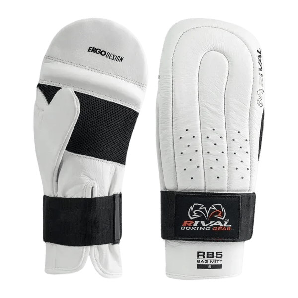 Rival RB5 Bag Mitts Boksehandsker Hvide S