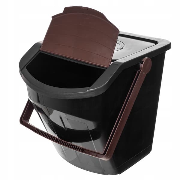 EcoBox 1 BRUN affaldssorteringsspand