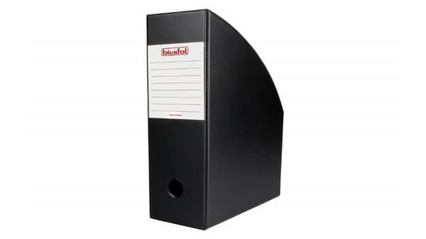 Sort dokumentholder 10 cm