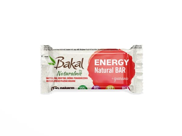BAKAL Natural BAR Energibar 35g