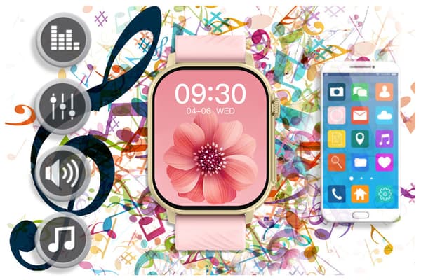 SMARTKLOCKA UNISEX GRAVITY GT15-7 - BLUETOOTH-SAMTAL, EXTRA REM (sg029g)