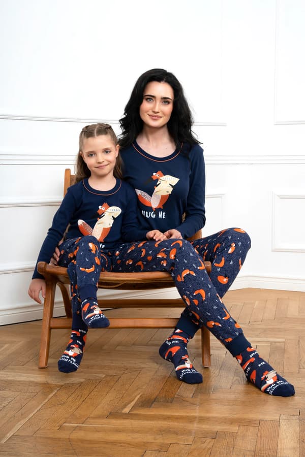 Wasilla flickpyjamas, långärmad, långbyxor, 4 år