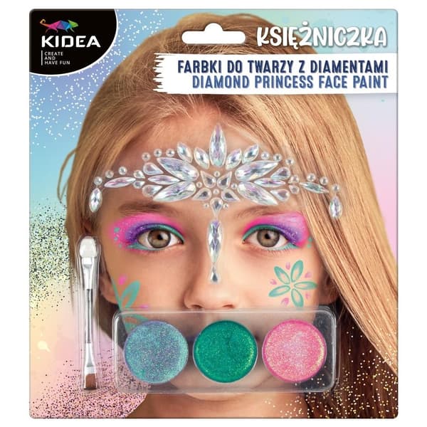 KIDEA Princess Diamond -kasvomaalit