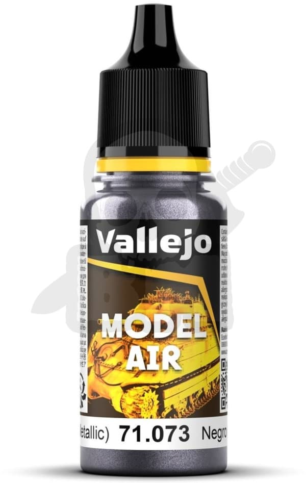 VALL-71073 Malli-ilma 17 ml Musta metalli