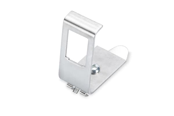 DIN-skenemonterbar Keystone-adapter för en Keystone-modul