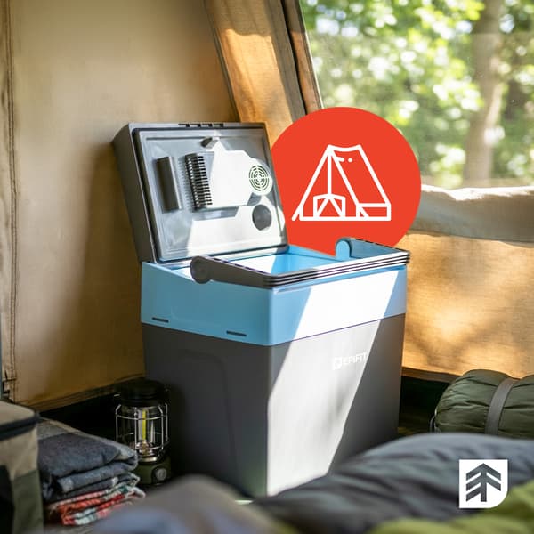 Bærbar bilkøler Køling Varme 12V/230V MasterCold-25L