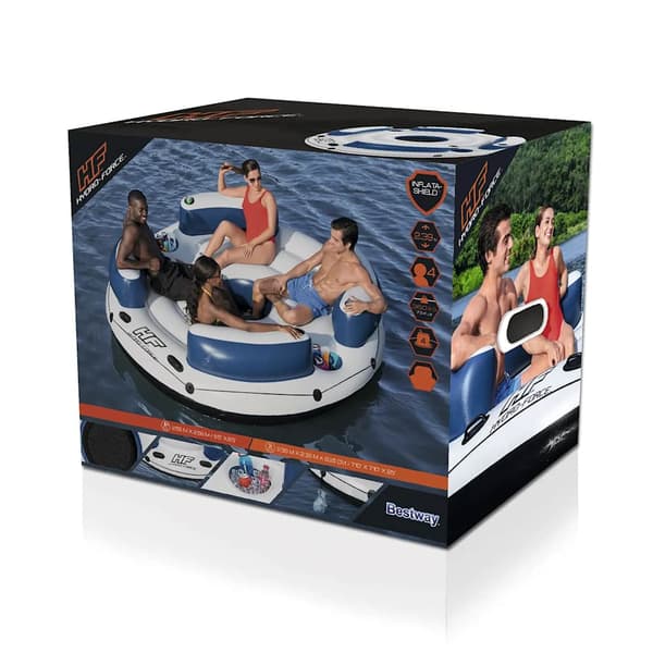 Bestway Hydro-Force flydende ømadras, 239x63,5 cm