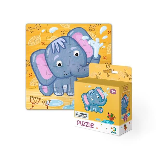Puslespil 16 Elefant