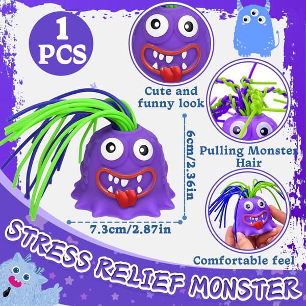 Aistillinen pehmolelu lapsille Hirviö