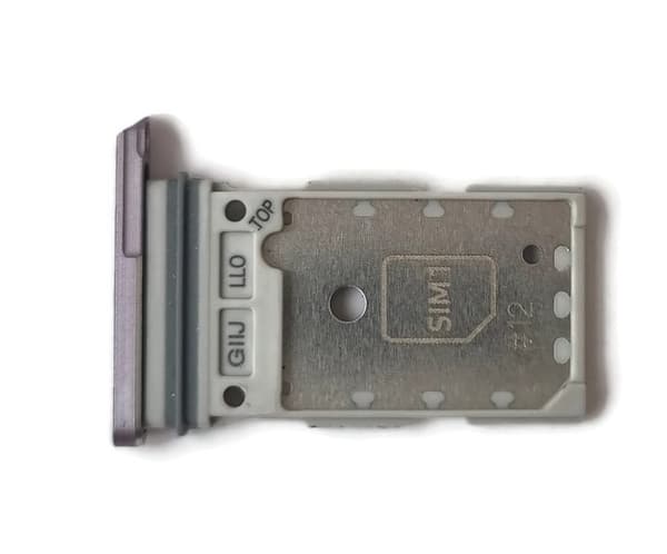 SIM-kortbakke til Samsung Galaxy S21 FE 5G SM-G990 lilla