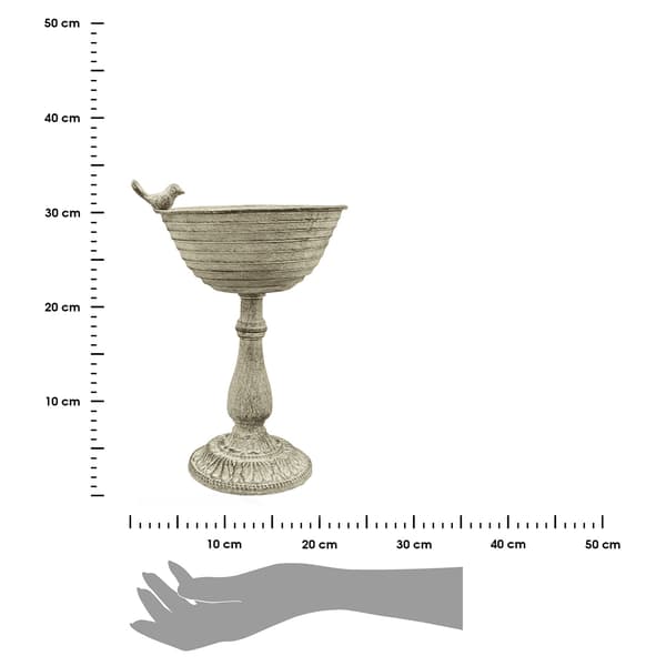 Stående fontän i retrostil, höjd 32 cm