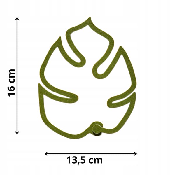 Stöd för växter och blommor MONSTERA STRONG Stödgreppspänne M 15cm x2