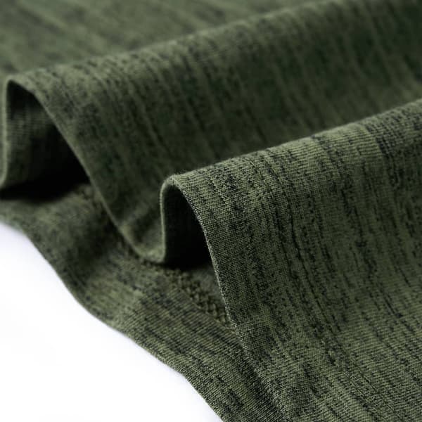 Barn långärmad t-shirt, khaki melerad 116