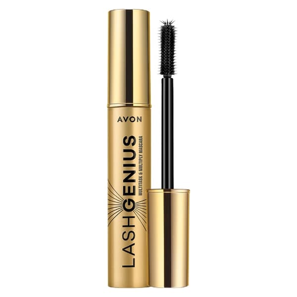 Avon Mascara Genius 5 in 1 Blackest Black -ripsiväri