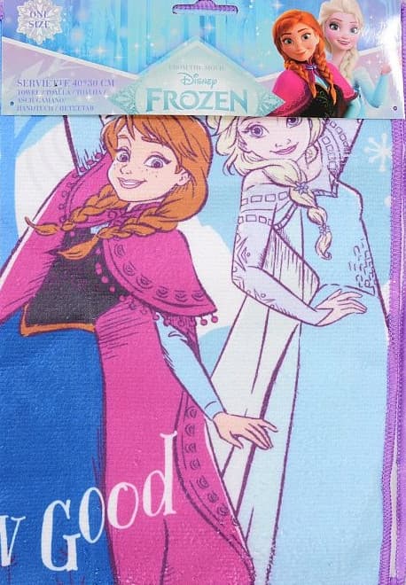Frozen håndklæde til børnehave lille 30x40 W01E