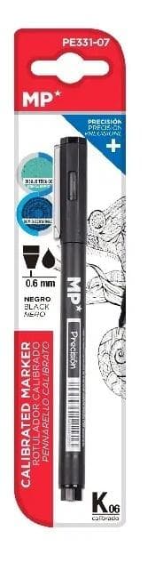 Precisionskalligrafisk penna 0,6 mm svart