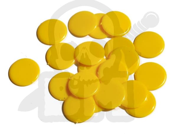 BMCO012 Polletter 15mm gula 20st.
