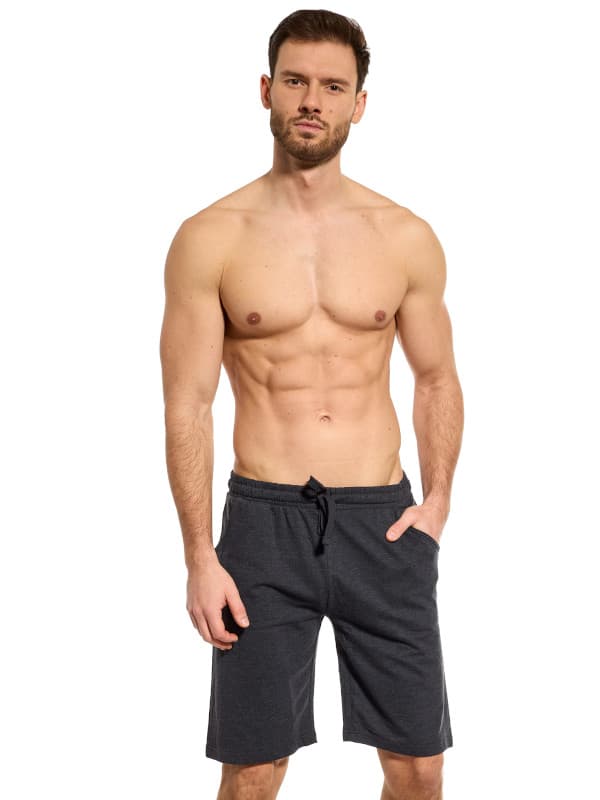 HERRSHORT BOMULL GRAFITMELADE XXL V014C