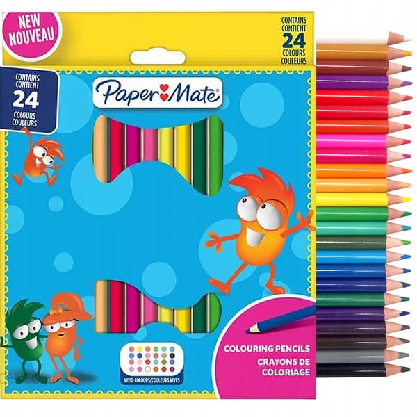 PAPER MATE 24 FARVER FARVEBLYANTER 2166489
