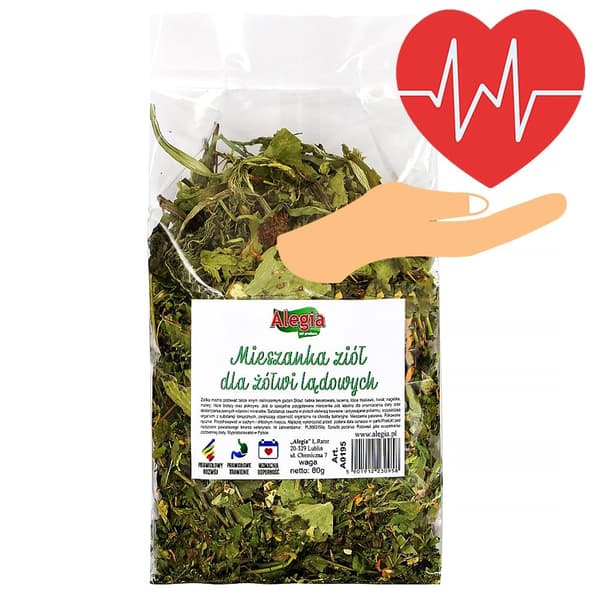 Alegia - daglige urter til skildpadder 80 g