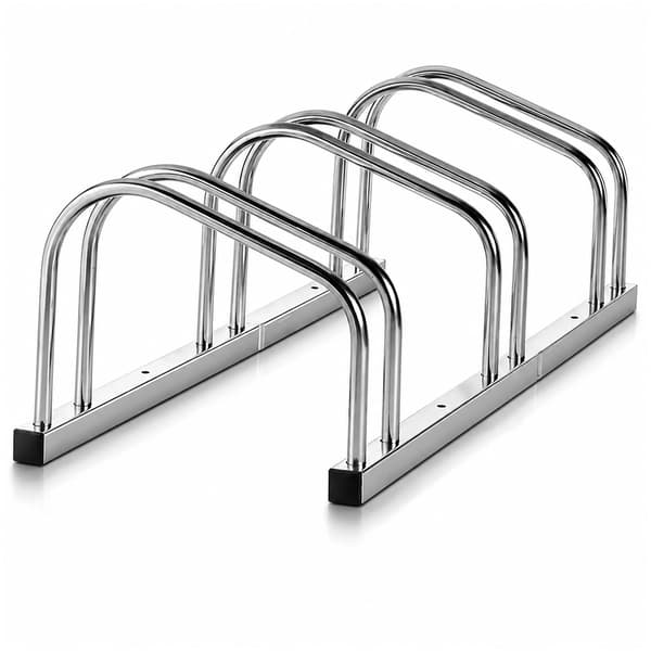 Cykelställ med 3 stationer