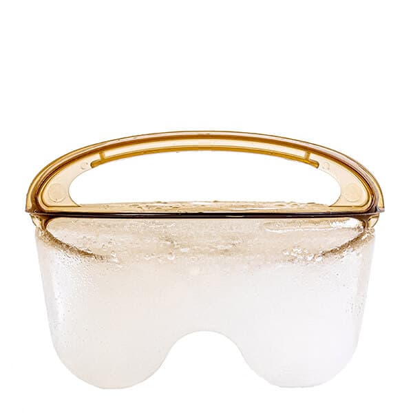 Cooly Ice Massager för skönhet och hälsa Guld