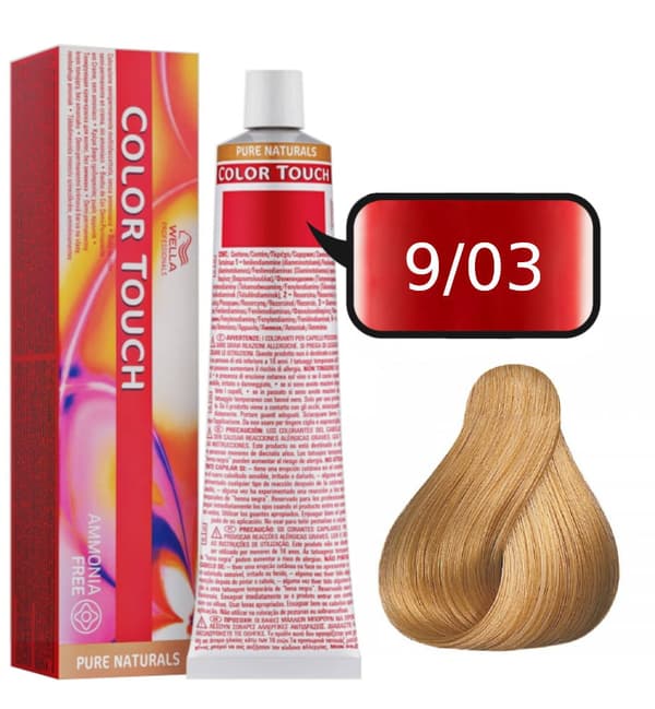Wella Color Touch maling 60 ml 9/03