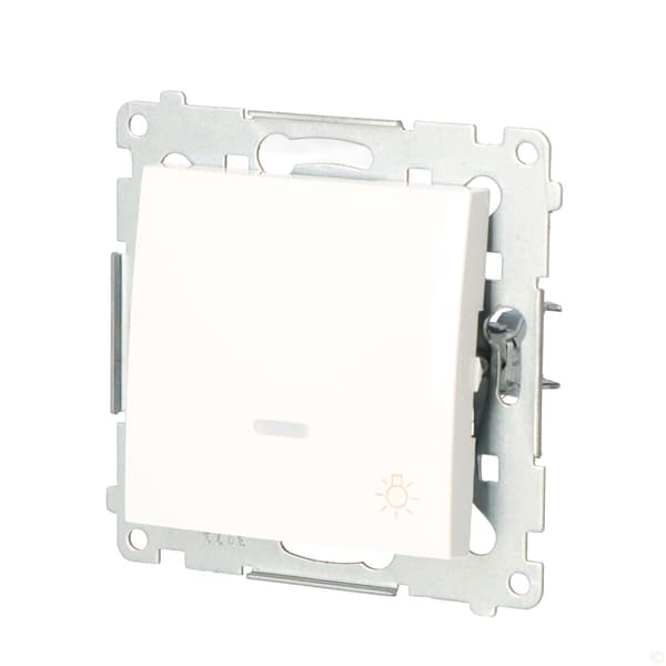 Valopainike LED-taustavalolla 10 AX, valkoinen Simon54