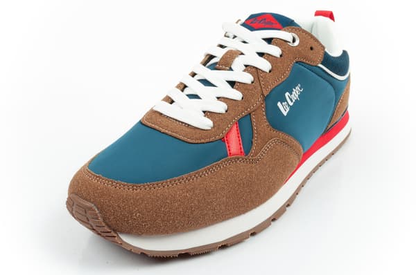 Lee Cooper Memory Pu Mesh Herr Bruna [LCW-26-03-4122M] storlek 40