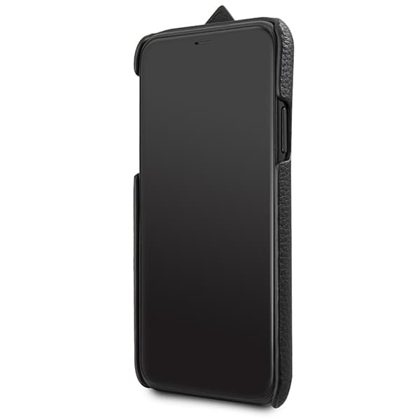 Karl Lagerfeld -ranneke iPhone 11 Prolle, musta