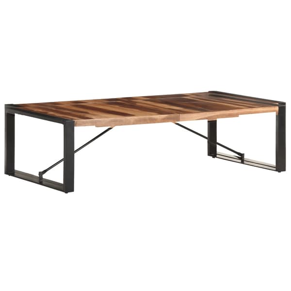vidaXL Soffbord, 140 x 70 x 40 cm, sheeshamträ