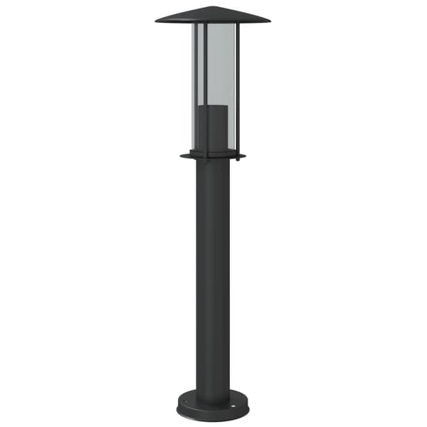 vidaXL havelamper, 3 stk., sort, 60 cm, stål