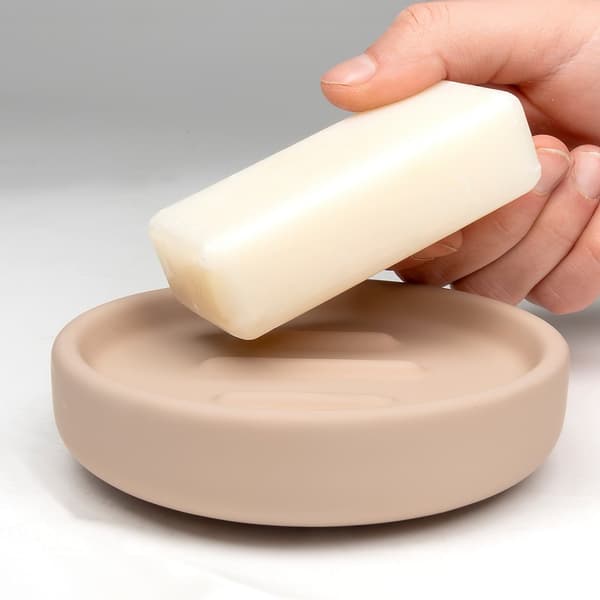 Beige sæbeskål Sana / Kela