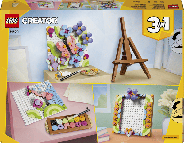 LEGO Creator Dekorativ Blombild 348-delars set (31390)