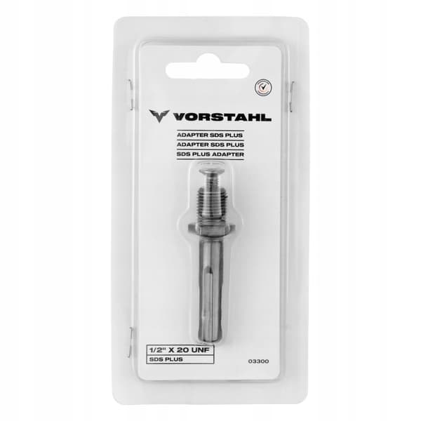 SDS PLUS 1/2”x20 unf adapteri Vorstahl-poraadapteriin