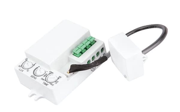 Mikrovågsrörelsesensor Vägg Taksensor 23cm Kabel