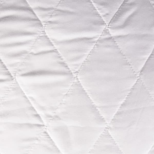 40x40 antiallergisk vadderad CLASSIC kudde, vit fyllning