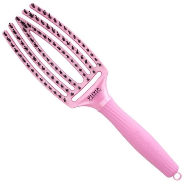 Olivia Garden FingerBrush Arctic Lights hårbørste - Celestial Pink