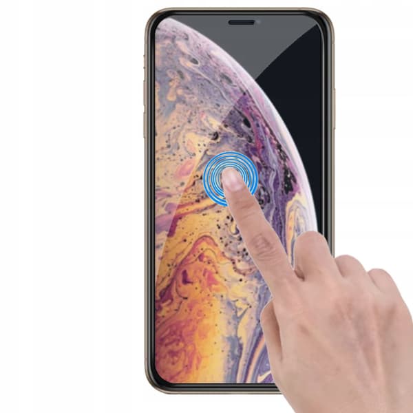 Härdat glas för Apple iPhone X/XS med helskärmstäckning, 5D och 9H