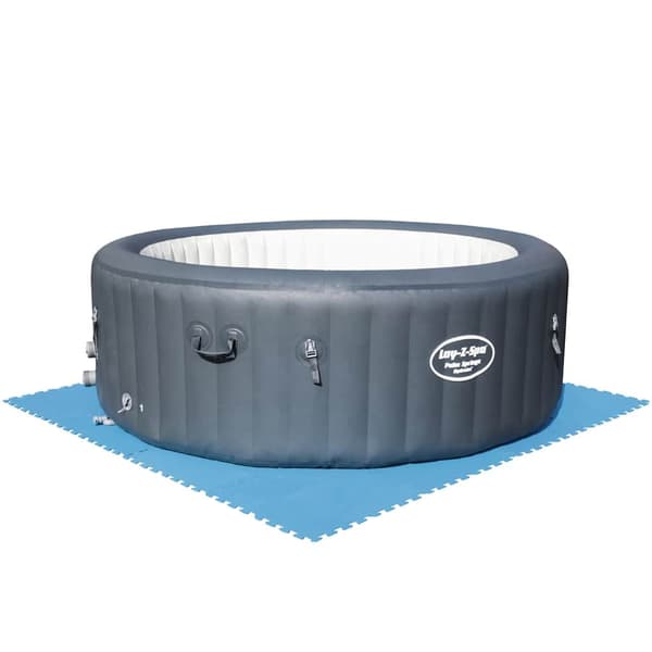 Bestway Poolskyddsmatta, 8 st, Blå, 58220