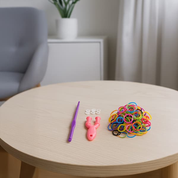 DIY-KIT MED VÄVLOSTBAND FÖR BARN