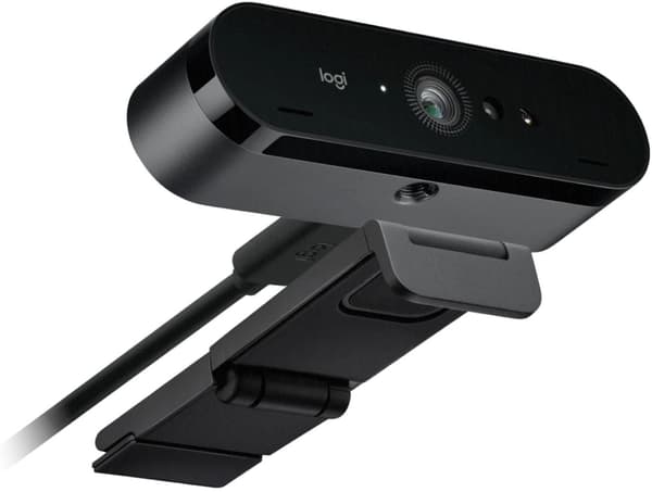 Logitech BRIO 4K svart webbkamera (960-001746)