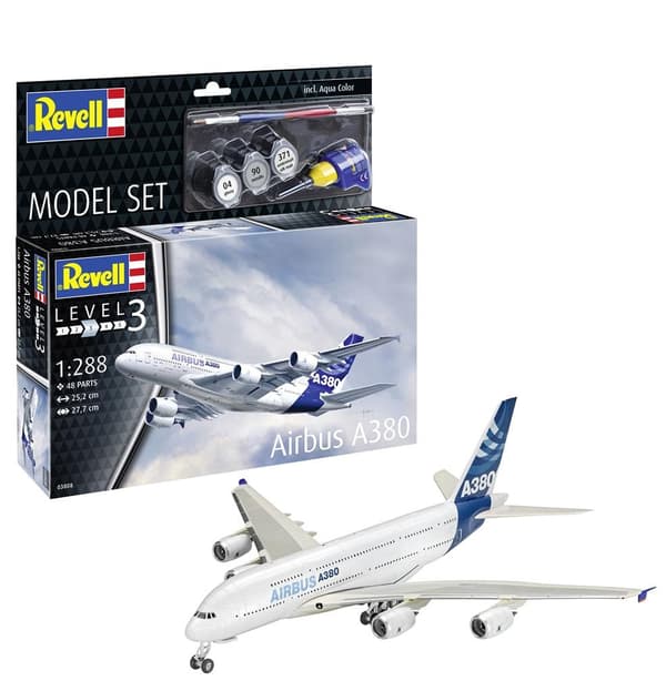 Pienoismalli Airbus A380