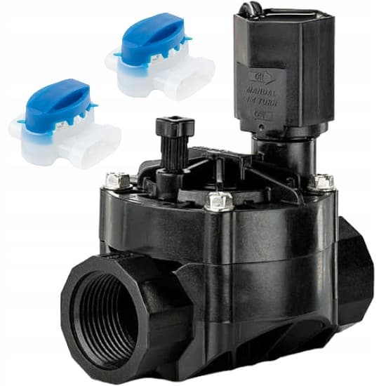 Rain Bird HV 1" GW magnetventil og 2 hydrogel-forbindelser
