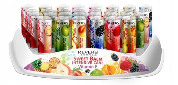 Revers Sweet Balm E-vitamiini - makusekoitus, 30 kpl + teline