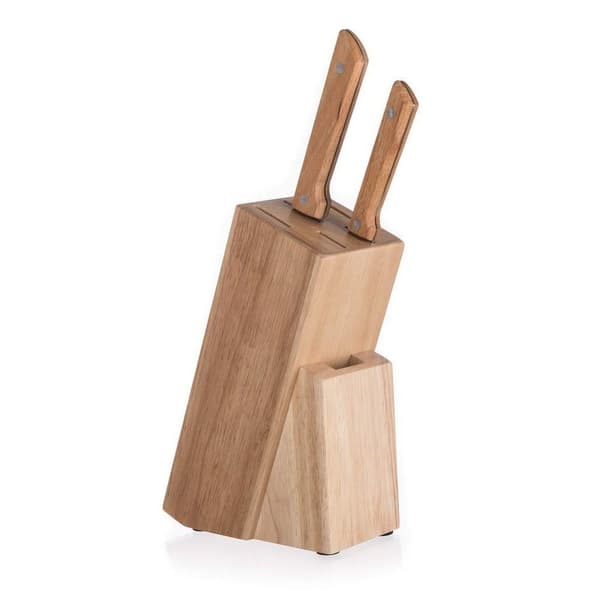 Veitsiteline 22,5 cm, ruskea puu