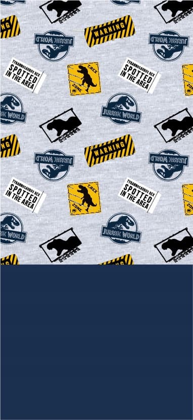 Jurassic World drenge fleece bamsehue D037D