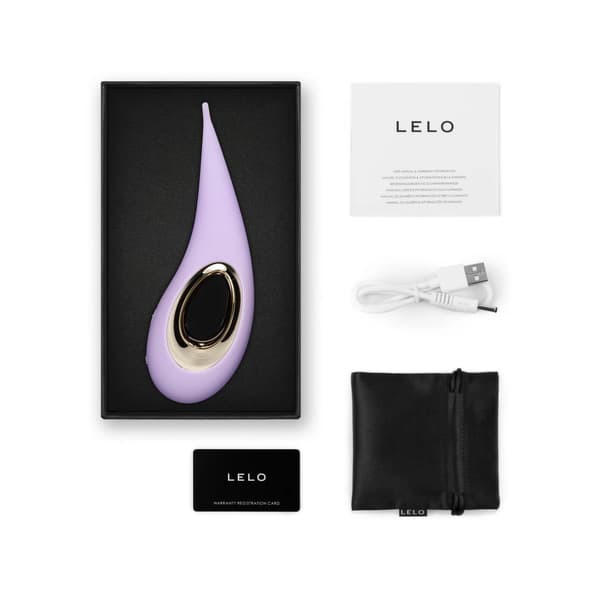 Lelo Dot Lilac - precisionsmassageapparat med Infinite Loop-teknik, lila