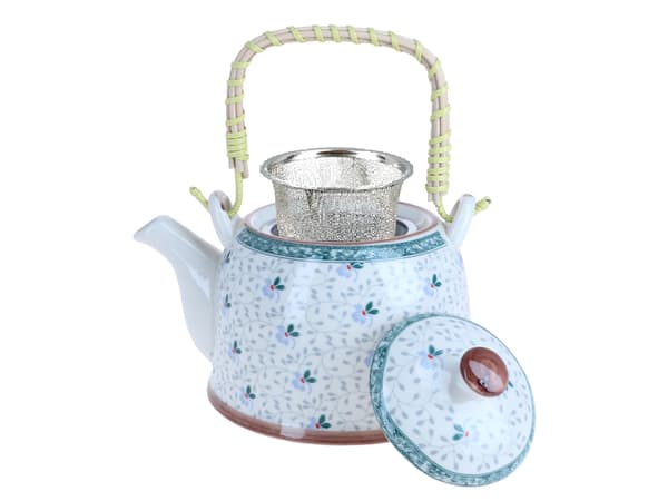 Keramisk elkedel med infuser