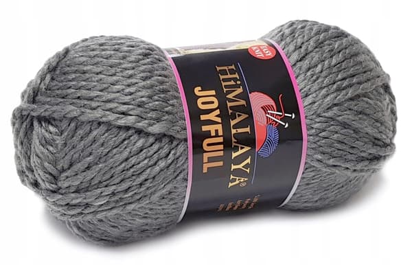 HIMALAYA JOYFULL grovt garn grått 80109